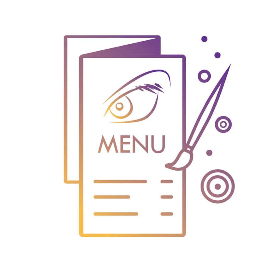 menu design